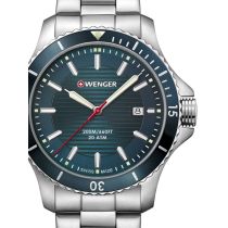 Wenger 01.0641.129 Seaforce Reloj Hombre 43mm 20ATM