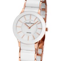 Jacques Lemans 1-1856D Dublin Ceramica Reloj Mujer 32mm 5ATM