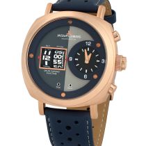 Jacques Lemans 1-2058D Lugano Reloj Hombre 44mm 5ATM