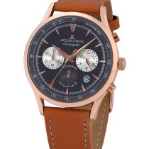 Jacques Lemans 1-2068F Retro Clasico Cronografo Reloj Hombre 