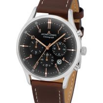 Jacques Lemans 1-2068O Retro Clasico Cronografo Reloj Hombre 