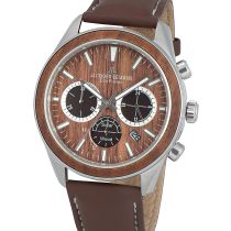 Jacques Lemans 1-2115B Eco Power Wood 44mm Reloj Hombre 10ATM