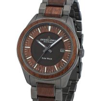 Jacques Lemans 1-2116I Eco Power Wood 40mm Reloj Hombre 10ATM