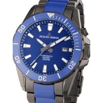 Jacques Lemans 1-2222C Hybromatic Reloj Hombre 42mm 20ATM