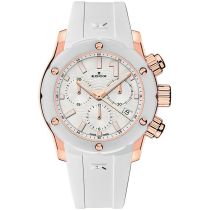 Edox 10225-37RB-BIR CO-1 Cronografo Reloj Mujer Keramik 38mm 30ATM