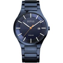 Bering 15239-797 Titanio Solar 39mm Reloj Hombre 10ATM