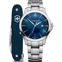 Victorinox 241910.1 Alliance Establecer con cuchillo 40mm Reloj Hombre 10ATM