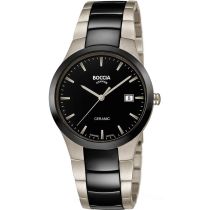 Boccia 3639-01 Reloj Hombre Cerámico Titanio 39mm 5ATM