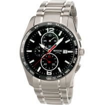 Boccia 3767-02 Reloj Hombre crono Titanio 41mm 10ATM