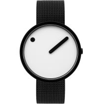 PICTO 43379-1020 Reloj Unisex Black and White 40mm 5ATM