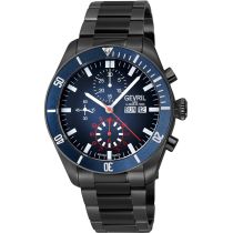 Gevril 48623B Yorkville Automatico Cronografo Reloj Hombre 43mm 20ATM