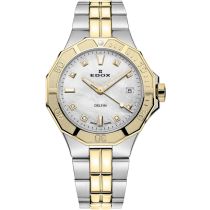 Edox 53020-357JM-NADD Delfin Diver Reloj Mujer 38mm 20ATM