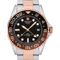 Swiss Alpine Military 7052.1154 Reloj Hombre GMT 42mm 10ATM