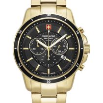 Swiss Alpine Military 7089.9117 Cronografo Reloj Hombre 44mm 