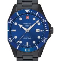 Swiss Alpine Military 7095.2175 Diver Automatico Reloj Hombre 