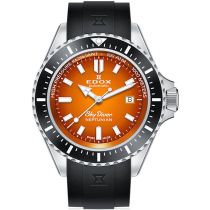 Edox 80120-3NCA-ODN Skydiver Neptunian Automatico 44mm Reloj Hombre 100ATM