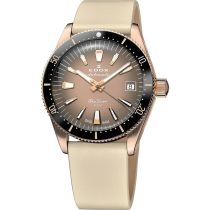 Edox 80131-37RNC-VDBEI Skydiver Automático +2a correa Reloj Mujer 