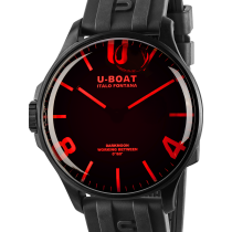 U-Boat 8466/C Darkmoon Red IPB 44mm Reloj Hombre 5ATM