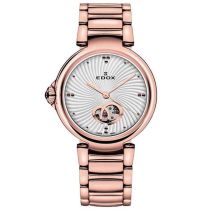 Edox 85025-37RM-AIR LaPassion Automatico Reloj Mujer 33mm 5ATM