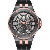 Edox 85303-357GR-NRN Delfin Mecano Automatico Reloj Hombre 