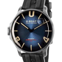 U-Boat 8704/D Darkmoon Blue SS Soleil Reloj Hombre 44mm 5ATM