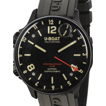 U-Boat 8770/A Capsoil Qs. Doppiotempo DLC 45mm Reloj Hombre 10ATM