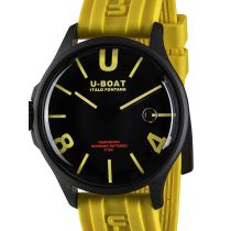 U-Boat 9522/A Darkmoon Yellow IPB Reloj Hombre 44mm 5ATM