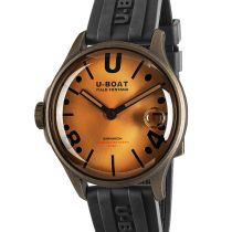 U-Boat 9547 Darkmoon Brown Vintage Reloj Hombre 40mm 5ATM