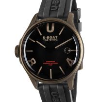 U-Boat 9548 Darkmoon Brown Vintage Reloj Hombre 44mm 5ATM