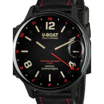 U-Boat 9673 Capsoil Doppiotempo DLC GMT Reloj Hombre 55mm 10ATM