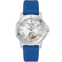 Bulova 96L324 Reloj Mujer Marine Star Automático 35mm 10ATM