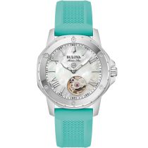 Bulova 96L325 Reloj Mujer Marine Star Automático 35mm 10ATM