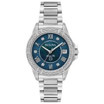 Bulova 96R215 Marine Star Reloj Mujer 32mm 10ATM