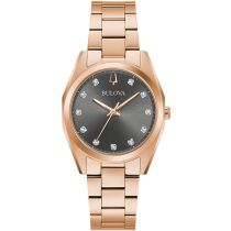 Bulova 97P156 Surveyor Diamant Reloj Mujer 31mm 3ATM