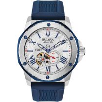 Bulova 98A225 Marine Star Automatico 44mm Reloj Hombre 20ATM