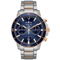 Bulova 98B301 Marine Star Cronografo 45mm Reloj Hombre 20ATM