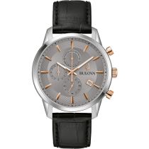 Bulova 98B409 Sutton Cronógrafo Reloj Hombre 41mm 3ATM