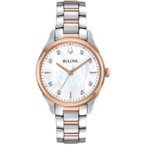 Bulova 98P183 Clasico Reloj Mujer 34mm 3ATM