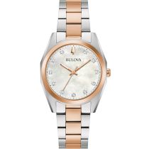 Bulova 98P207 Surveyor Diamante Reloj Mujer 31mm 3ATM