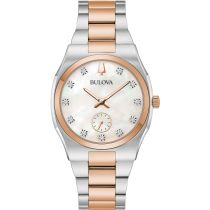 Bulova 98P221 Surveyor Reloj Mujer 34mm 3ATM