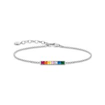 Thomas Sabo A2068-477-7 Stone Rainbow Pulsera para mujeres