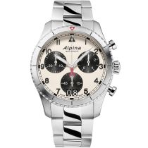 Alpina AL-372WB4S26B Startimer Pilot Cronografo Reloj Hombre 