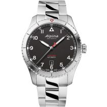 Alpina AL-525BW4S26B Startimer Pilot Automatico Reloj Hombre 