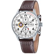 AVI-8 AV-4011-01 Hawker Hurricane Cronografo 43mm Reloj Hombre 5ATM