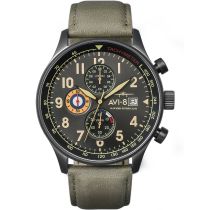 AVI-8 AV-4011-0E Hawker Hurricane Cronografo 42mm Reloj Hombre 5ATM