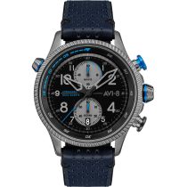 AVI-8 AV-4080-02 Hawker Hunter Cronografo 44mm Reloj Hombre 5ATM