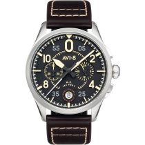 AVI-8 AV-4089-01 Spitfire Cronografo 42mm Reloj Hombre 5ATM