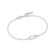 ANIA HAIE Pulsera Glam Interlock B037-01H para mujeres