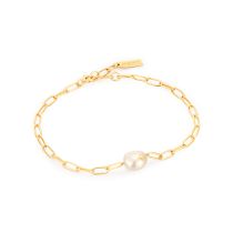 ANIA HAIE Pulsera Pearl Power B043-03G para mujeres