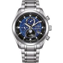 Citizen BY1010-81L Eco-Drive Mondphase Titanium Reloj radio Reloj Hombre